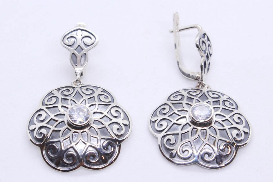 Серьги Кристалл-L С-25-44 10гр. купить,NaN