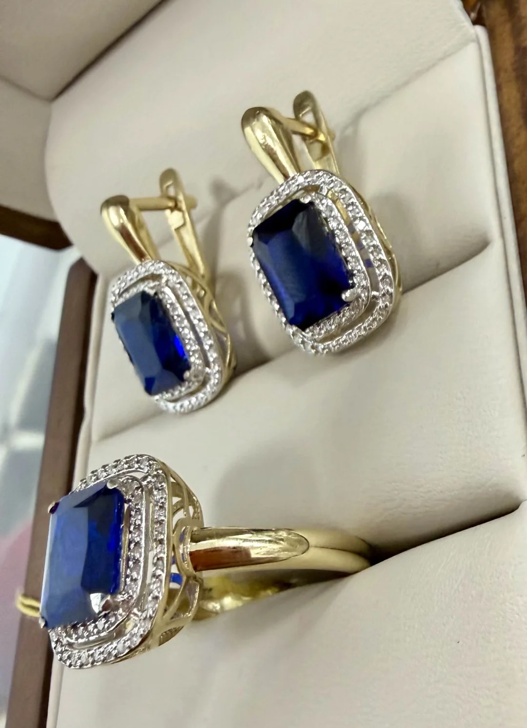 Комплект Luxrai бриллиант, желтое золото 585 - ForteMarket Комплект Luxrai бриллиант, желтое золото 585 купить,NaN
