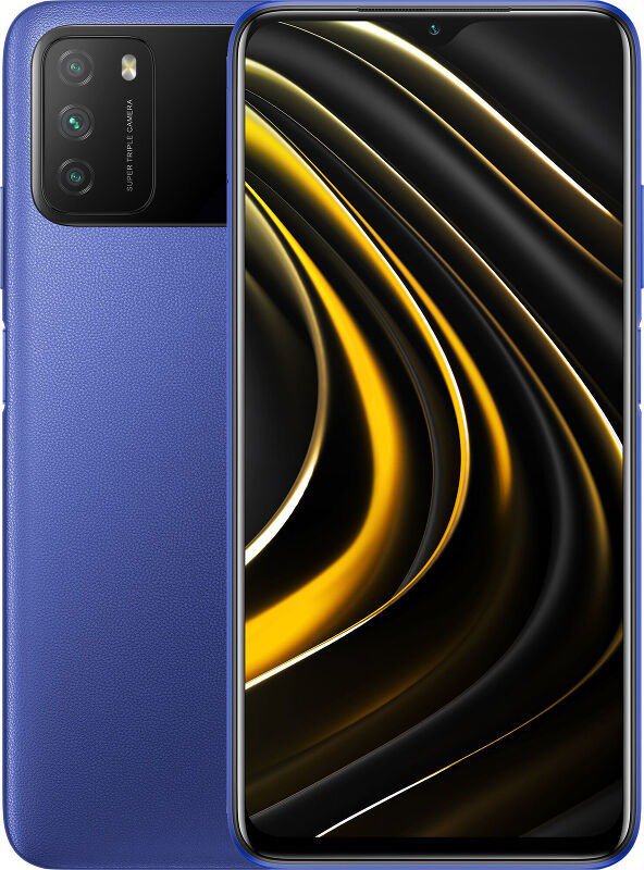 Смартфон Xiaomi Poco M3 128Gb Cool Blue купить,NaN