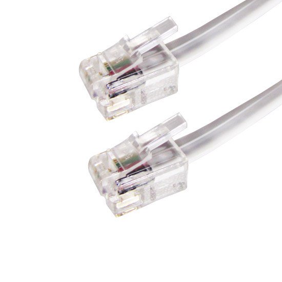 Патч Корд SHIP RJ-9 2.5 м TC-2.5W белый купить,NaN