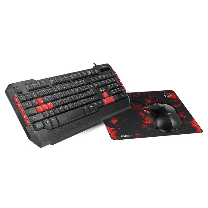 Игровой набор Sven GS-9000 черный купить,0