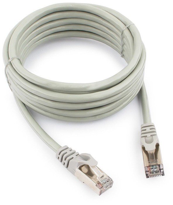 Патч-корд Cablexpert PP6-5m 5м серый