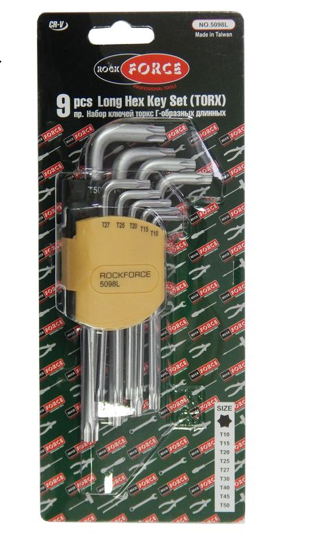 Набор ключей RockForce RF-5098L 9 предметов купить,NaN