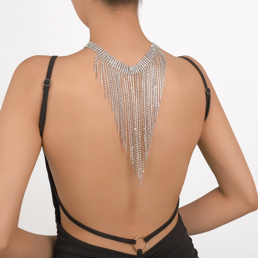 Колье OK Style N длина 44 см бижутерный сплав, кристаллы купить,NaN