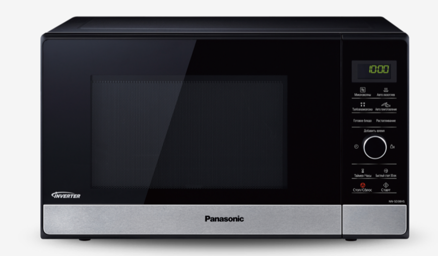 Микроволновая печь Panasonic NN-SD38HSZPE черный купить,NaN