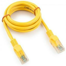 Патч-корд Cablexpert PP12-1M/Y 1м жёлтый