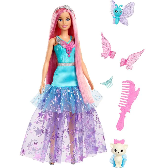 Кукла Barbie Dreamtopia Touch of Magic Малибу HLC320