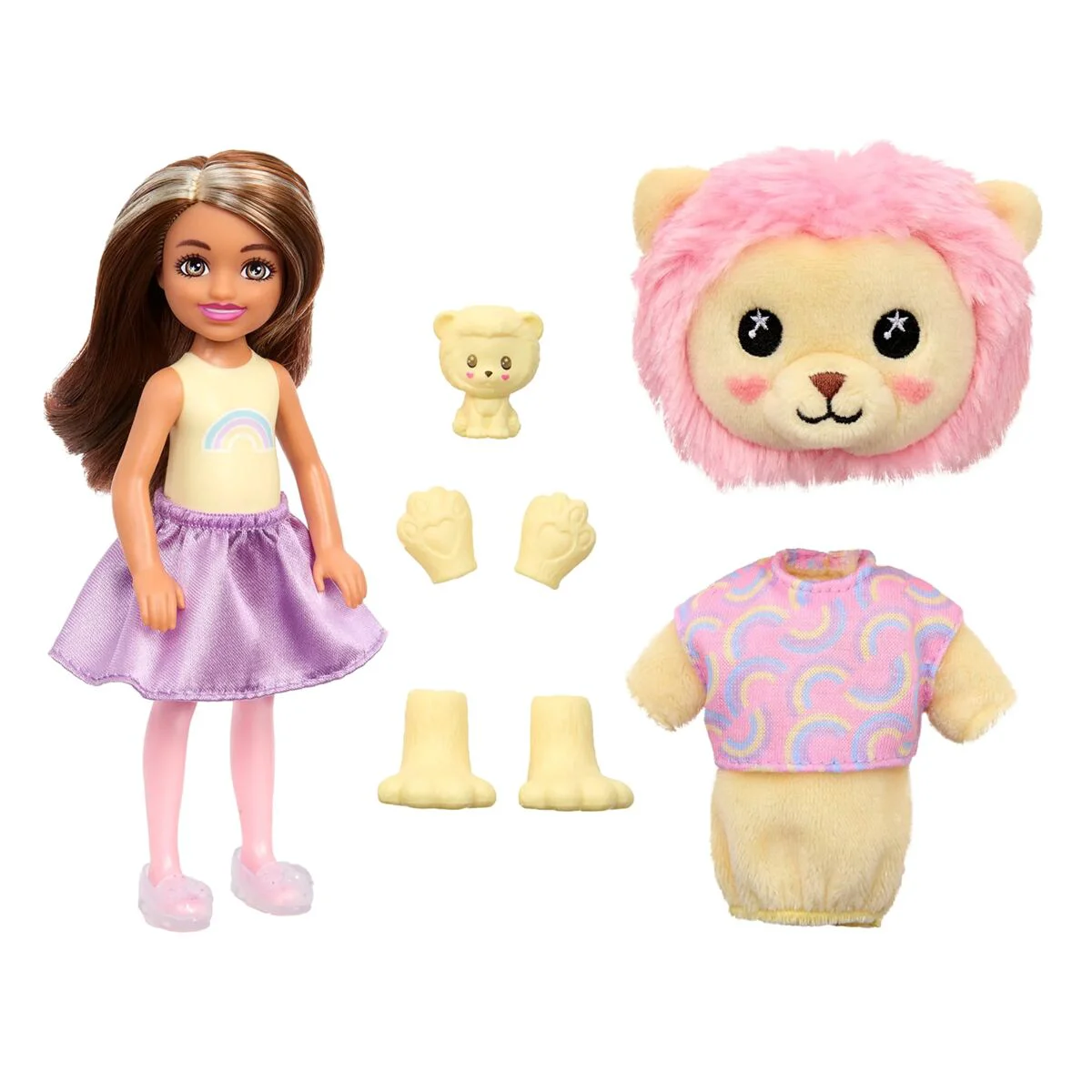 Игровой набор Barbie Cutie Reveal Челси Лев HKR210 купить,NaN