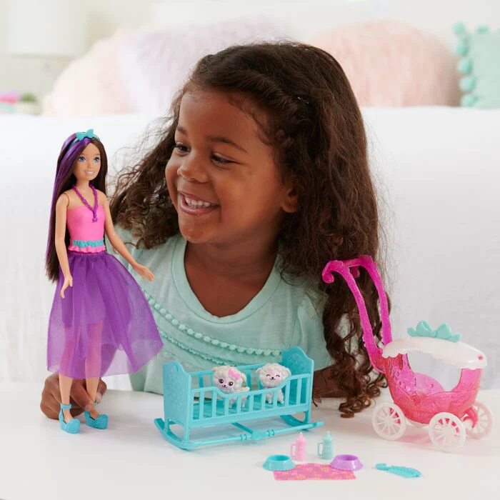 Игровой набор Barbie Dreamtopia Детская для ягнят HLC290 купить,NaN