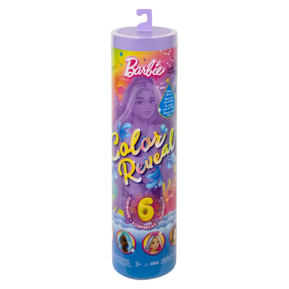 Кукла Barbie Color Reveal Кукла серии Rainbow Galaxy, в ассортименте HJX610 купить,NaN