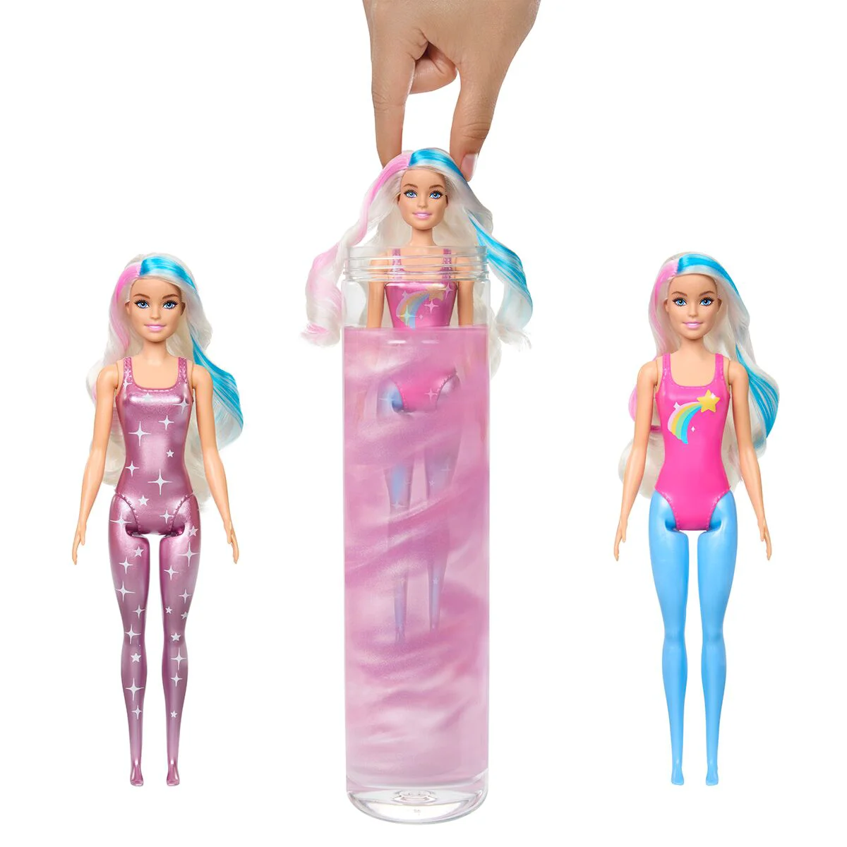 Кукла Barbie Color Reveal Кукла серии Rainbow Galaxy, в ассортименте HJX610 купить,NaN