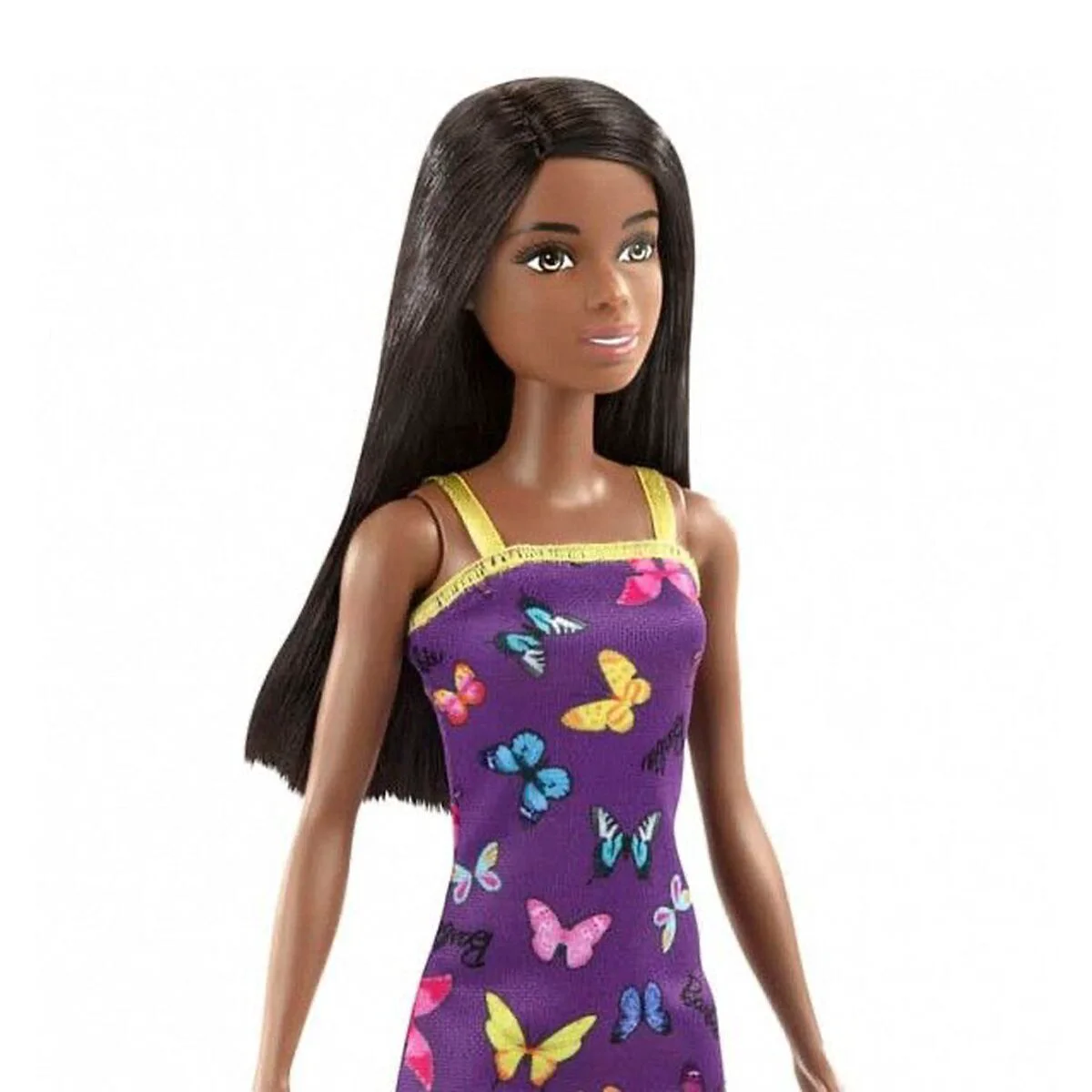 Кукла Barbie Core Dolls Кукла в фиолетовом платье с бабочками  T7439/HBV07 купить,NaN
