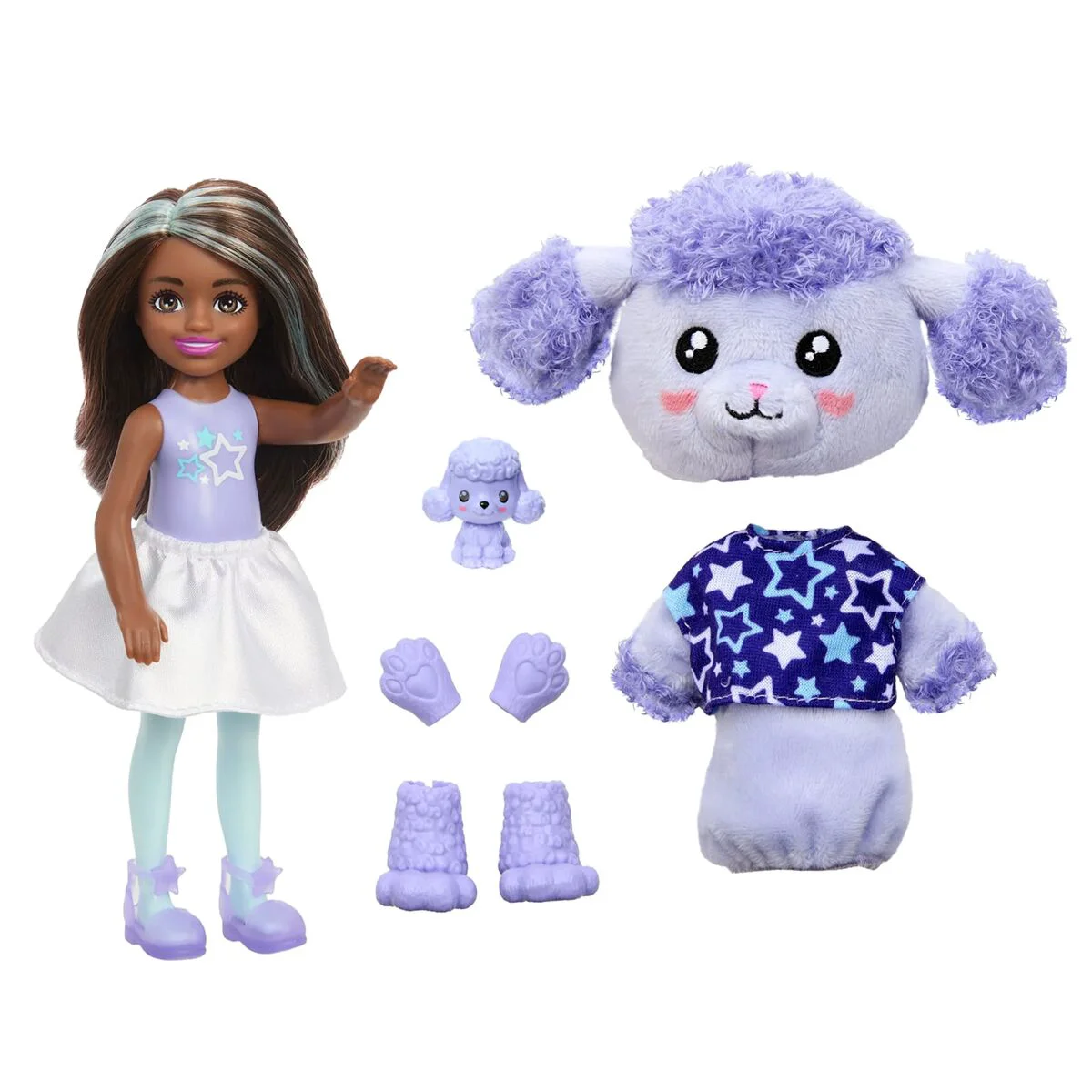 Игровой набор Barbie Cutie Reveal Челси Пудель HKR200 купить,NaN