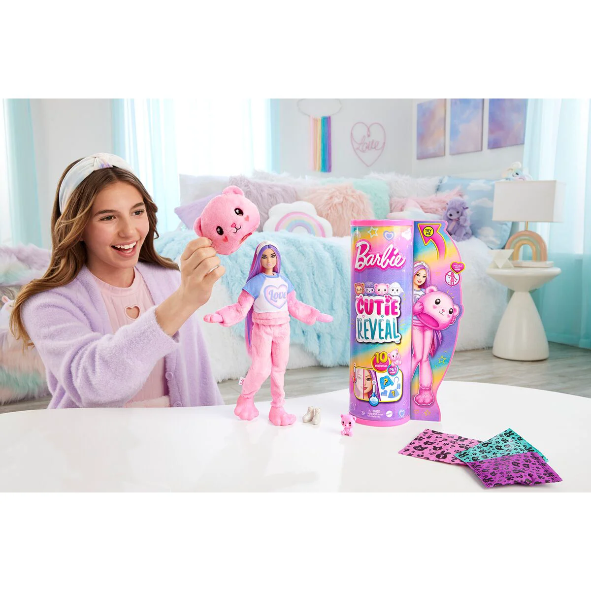 Игровой набор Barbie Cutie Reveal Тэдди HKR040 купить,NaN