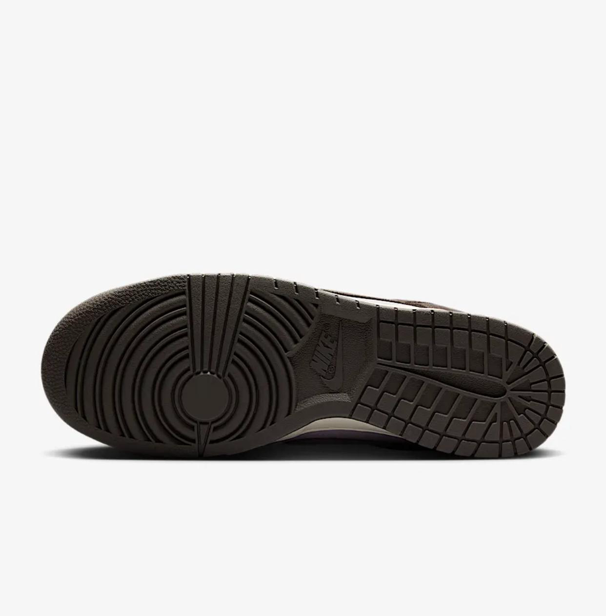 Кеды Nike Dunk Low Retro SE Leather Suede FQ8249-001 коричневый серый 46,5 купить,NaN