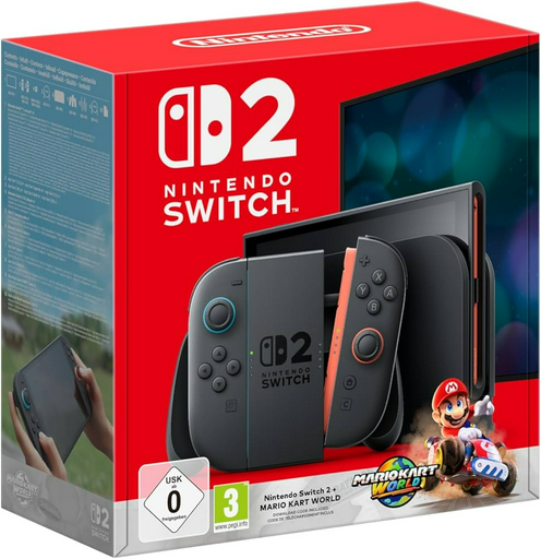 Игровая консоль Nintendo Switch 2 Black + Mario Kart World