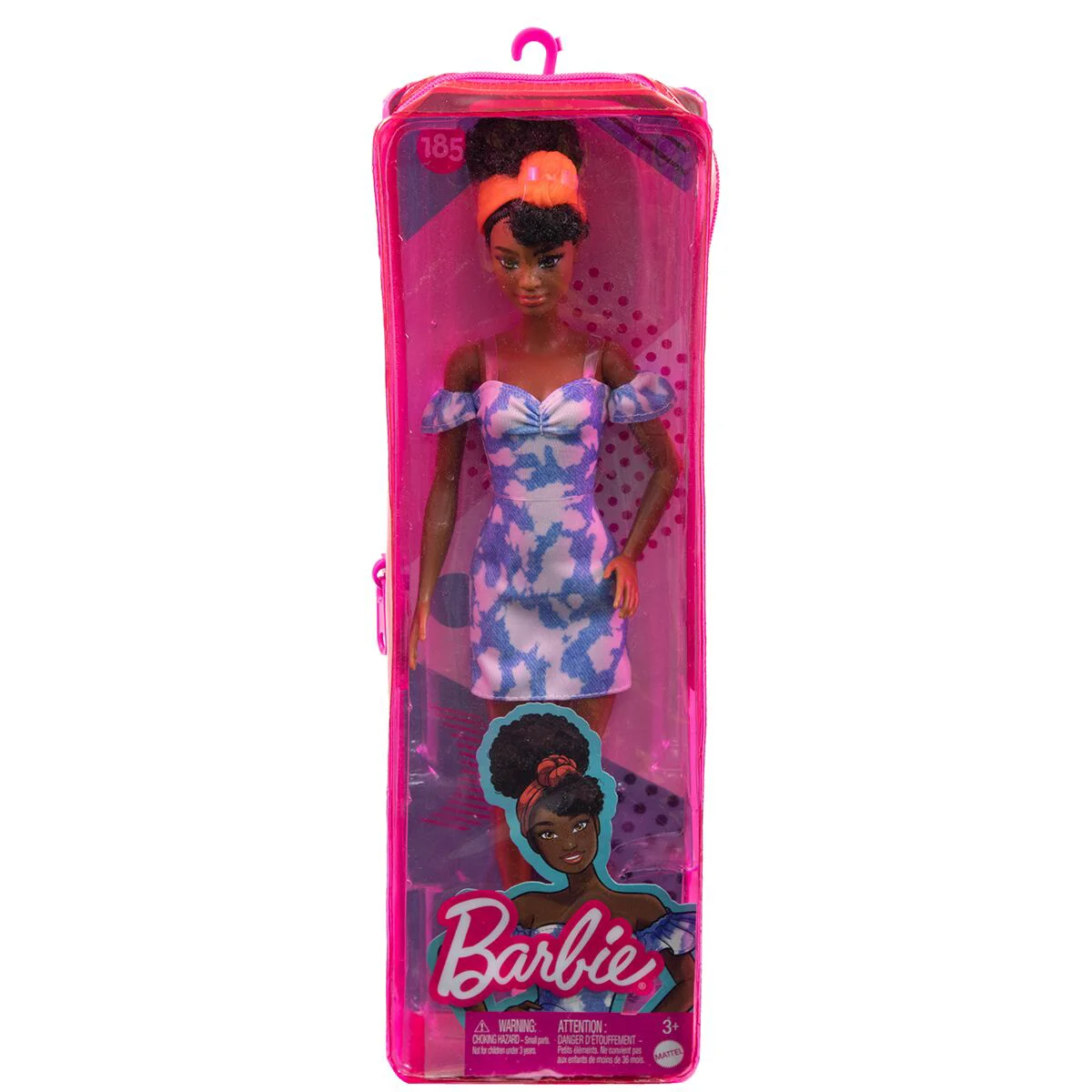 Кукла Barbie Fashionistas Барби в джинсовом платье HBV170 купить,NaN