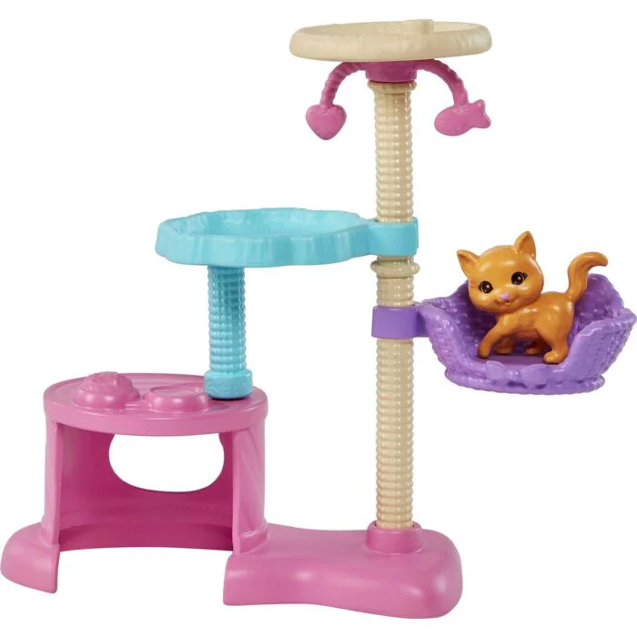 Игровой набор Barbie Family Барби с котятами HHB700 купить,NaN
