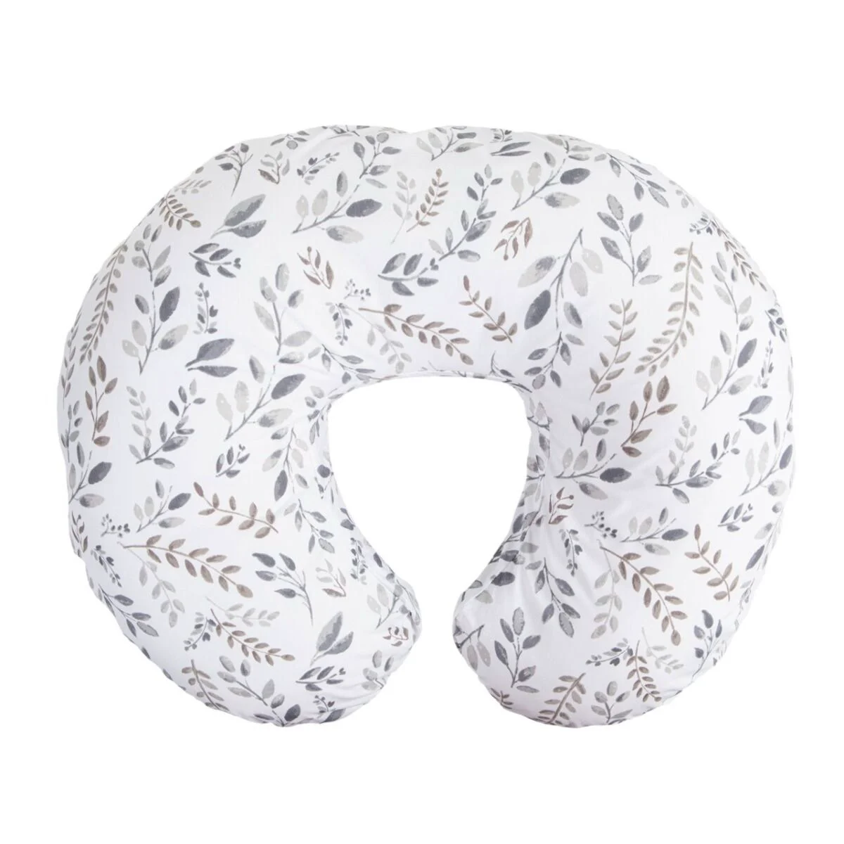 Подушка для кормления Chicco Boppy Grey Leaves купить,NaN