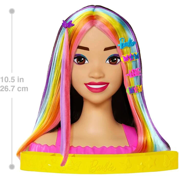 Кукла Barbie My First Barbie Манекен для причесок Делюкс брюнетка HMD810 купить,NaN