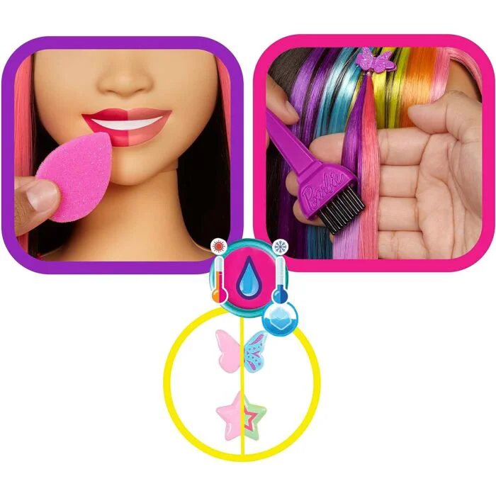 Кукла Barbie My First Barbie Манекен для причесок Делюкс брюнетка HMD810 купить,NaN