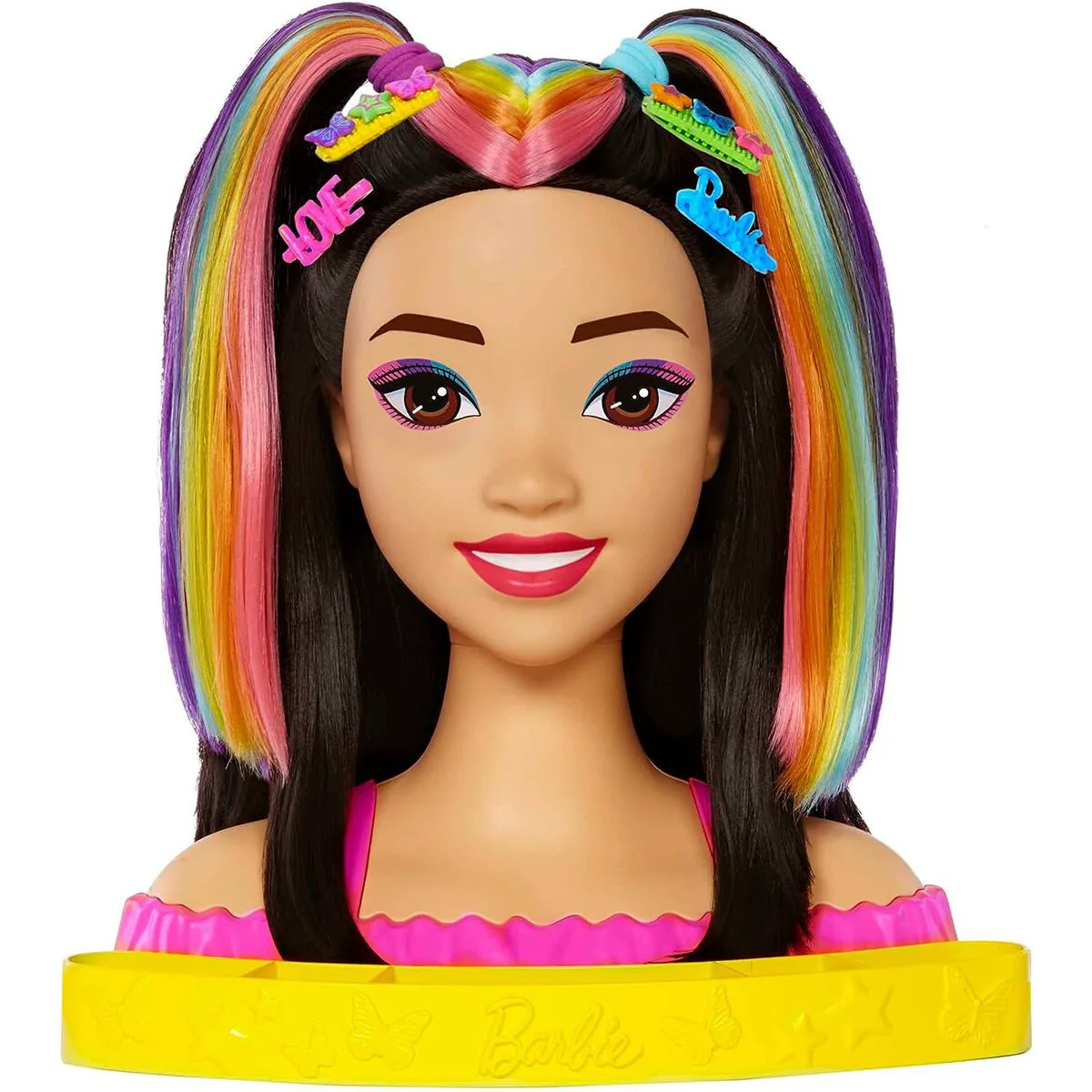 Кукла Barbie My First Barbie Манекен для причесок Делюкс брюнетка HMD810 купить,NaN