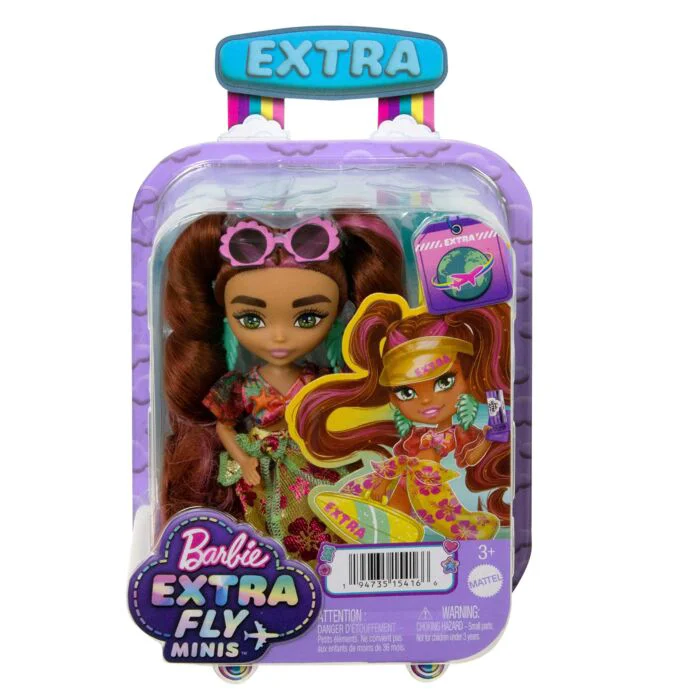 Кукла Barbie Extra&nbsp;Мини в пляжном образе HPB180 купить,NaN