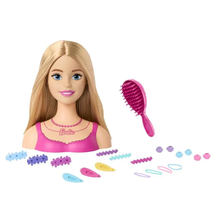 Кукла Barbie My First Barbie Манекен для причесок блондинка HMD880 купить,NaN