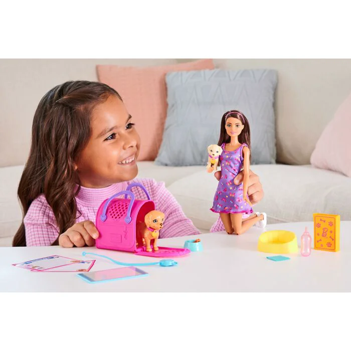 Игровой набор Barbie Family Собачий приют HKD860 купить,NaN