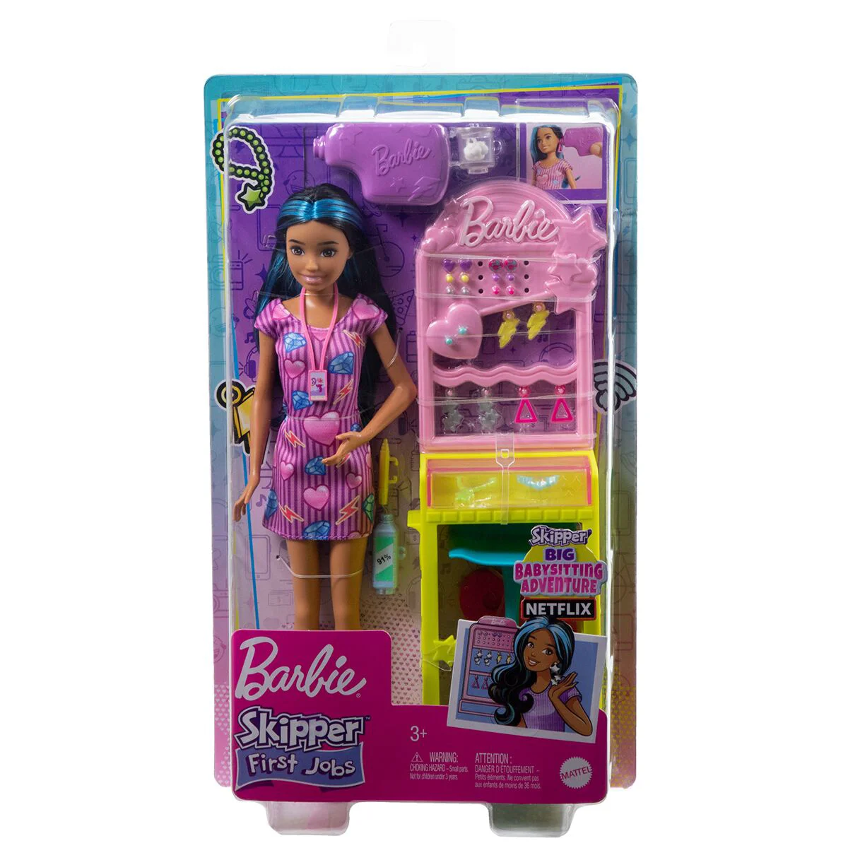 Игровой набор Barbie Family Студия пирсинга HKD780 купить,NaN
