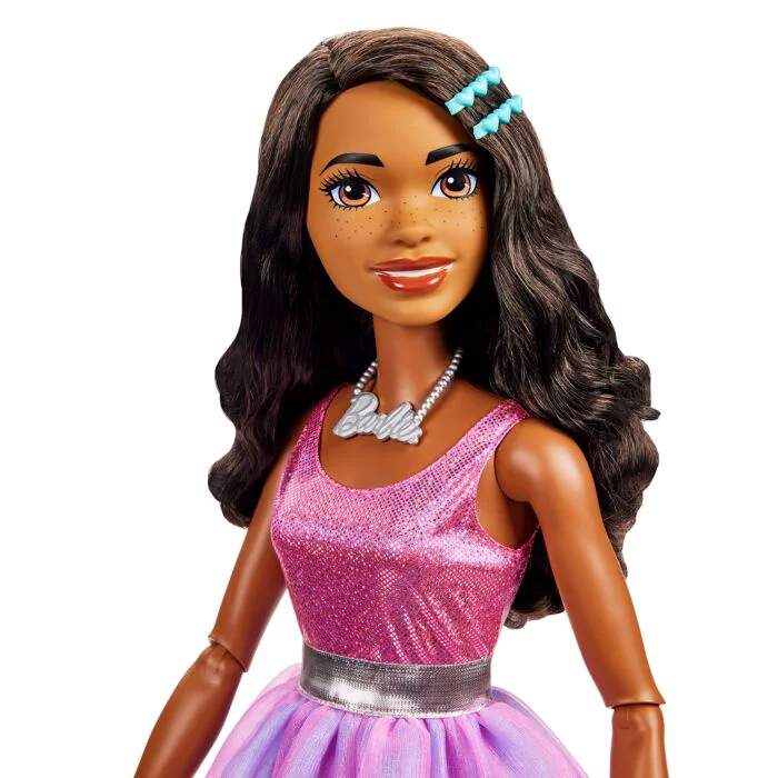 Кукла Barbie My First Barbie Ростовая кукла 70см, брюнетка HJY030 купить,NaN