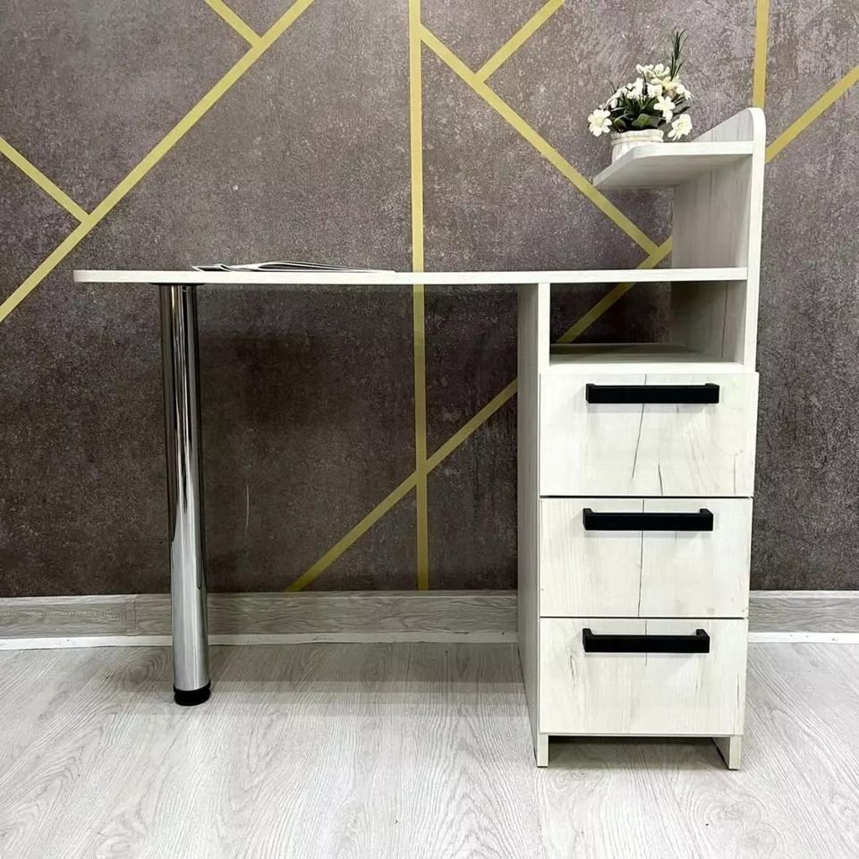 DOMA Стол макияжный 12458796 95x95.7x94 см, ЛДСП купить,NaN