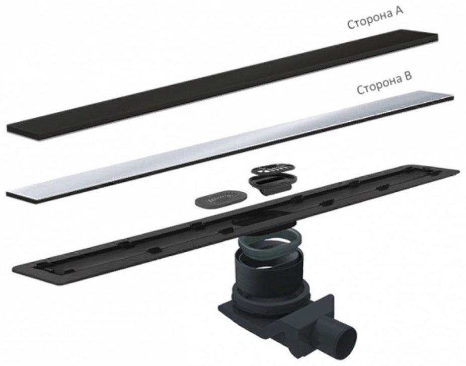 Pestan трап Confluo Frameless 13701205 (13 х 75 см) купить,NaN