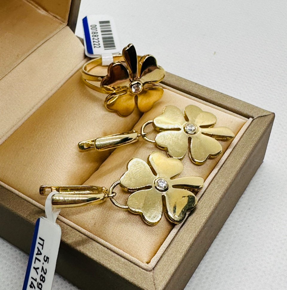 Italian Gold 072/55/6МЕ вес 8.6 г золото, фианит купить,640995