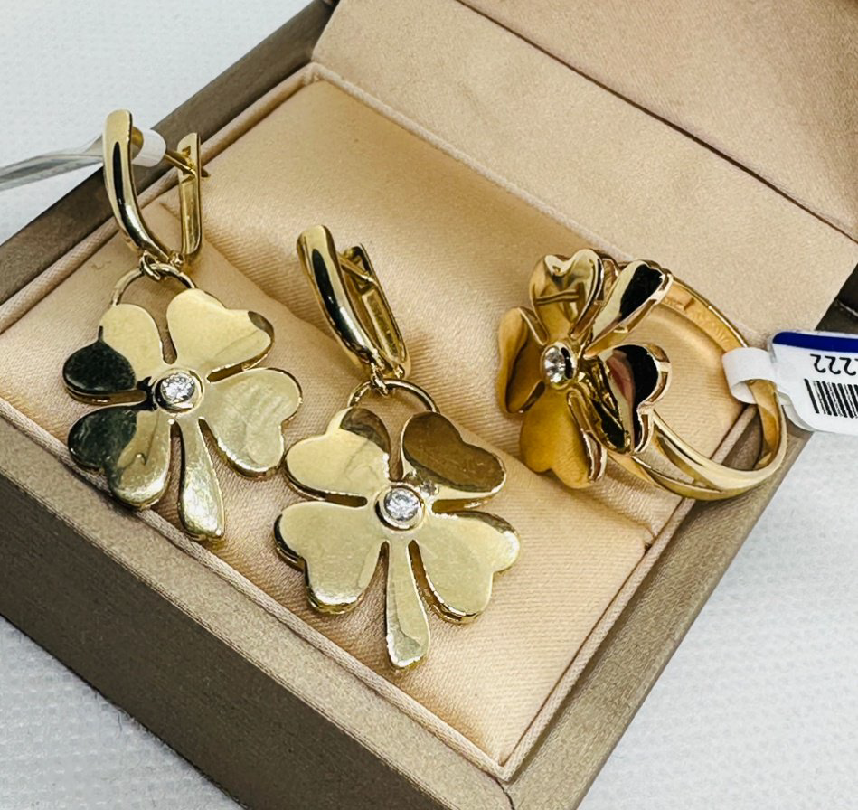 Italian Gold 072/55/6МЕ вес 8.6 г золото, фианит купить,640995