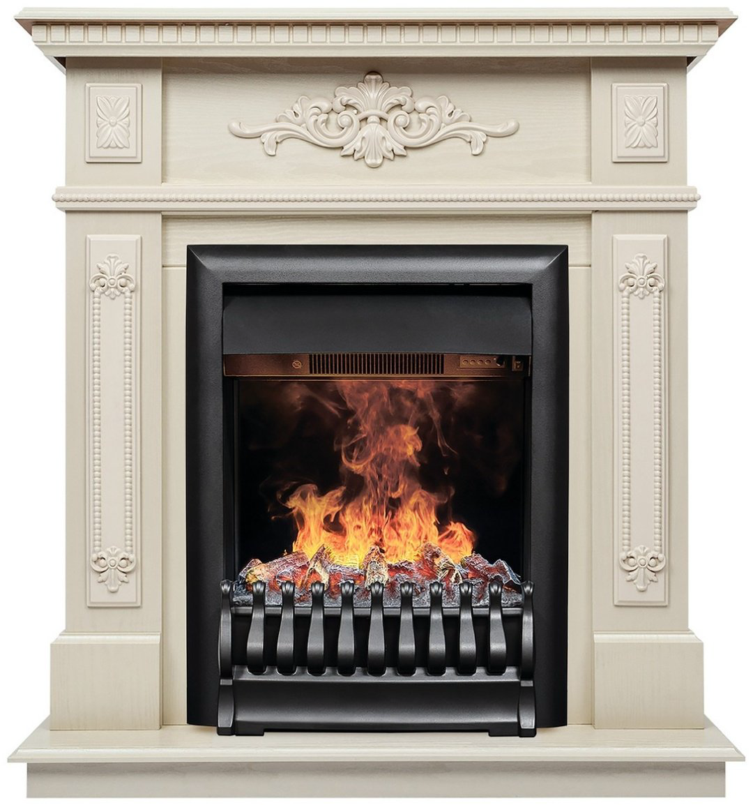 Электрокамин Real Flame напольный Lilian WT с очагом 3D Oregan купить,1844200