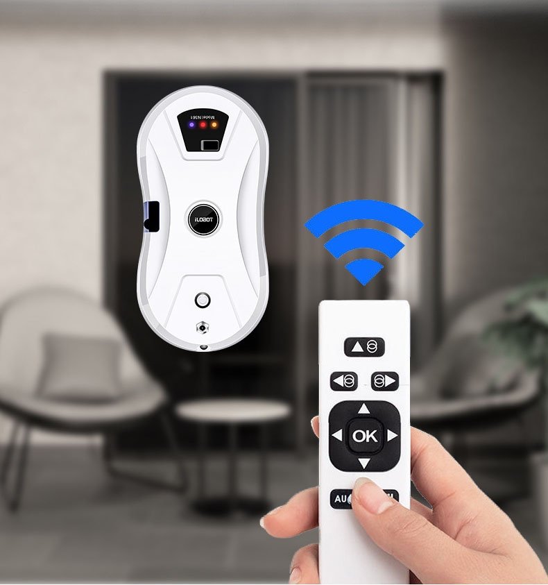 Стеклоочиститель ILOAOT Window Cleaning Robot белый, черный