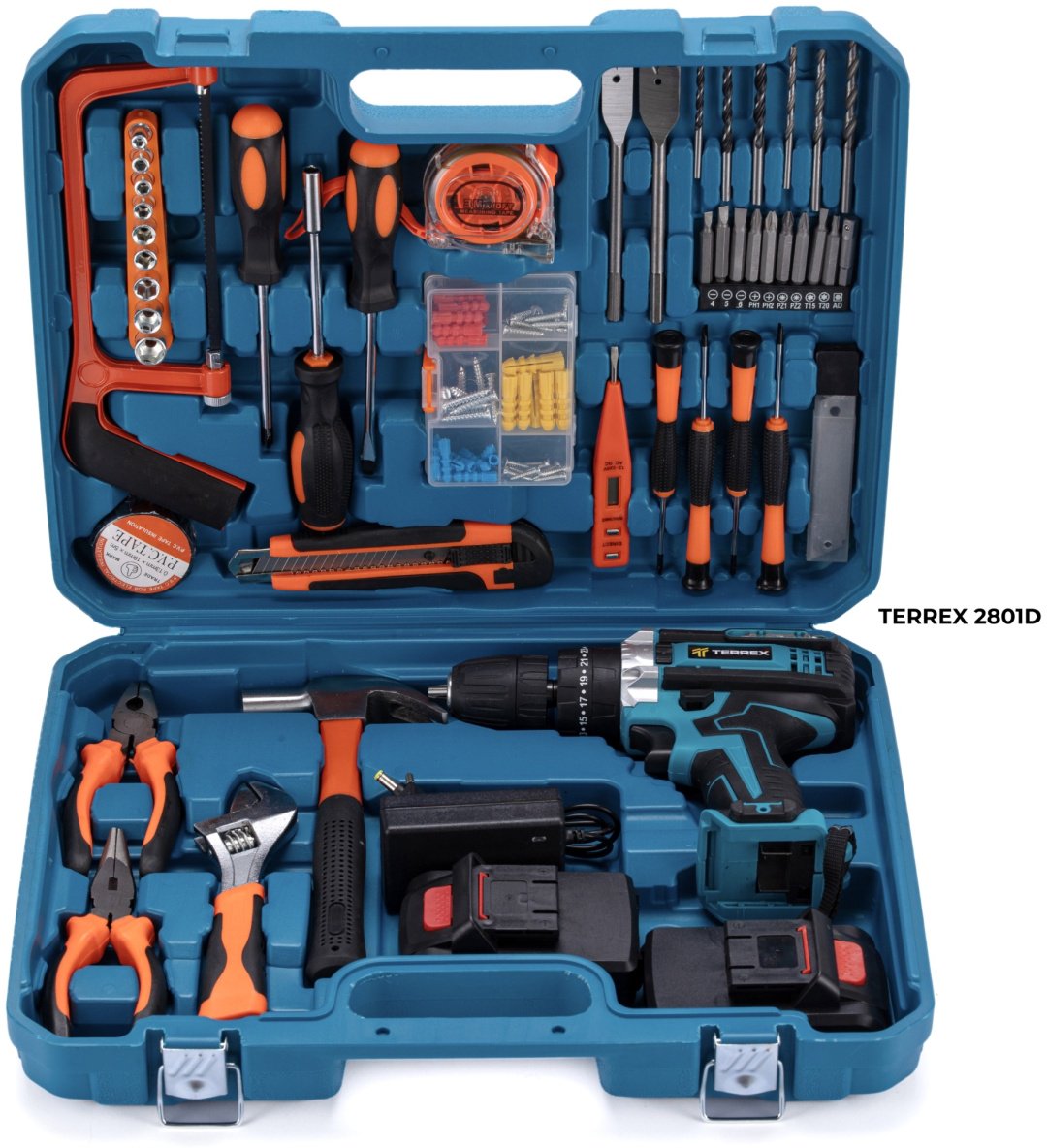 TERREX дрель-шуруповерт TX-2801D