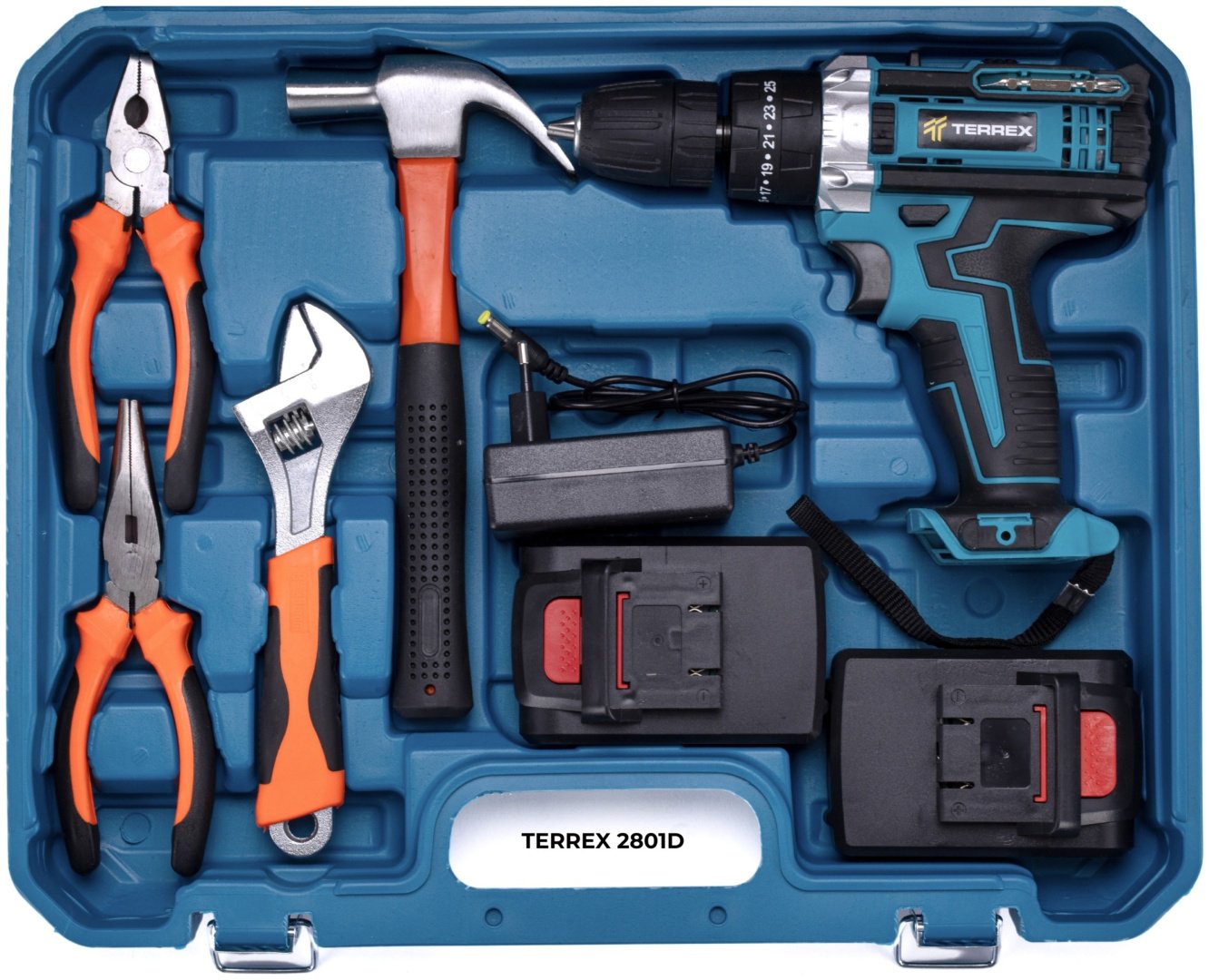 TERREX дрель-шуруповерт TX-2801D