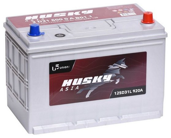 Аккумулятор РЦ-00007146 Husky Asia 100 Ач 125D31L 100 Ач обратная