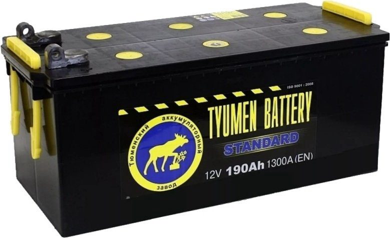 Аккумулятор Tyumen Х0000000659 Standard 190 Ач прямая