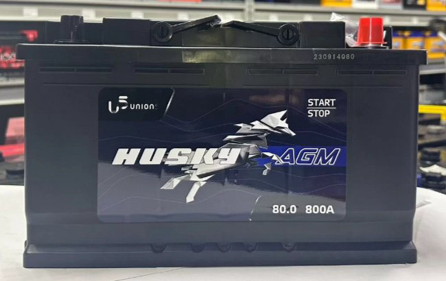 Аккумулятор РЦ-00007882 Husky AGM 80 Ач 80 Ач обратная
