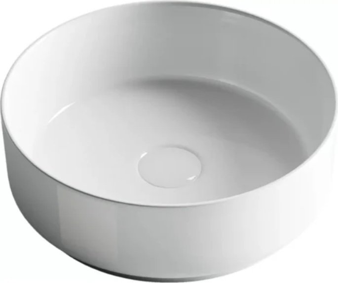 Раковина Ceramicanova CN5001 накладная круглая 36, санфарфор