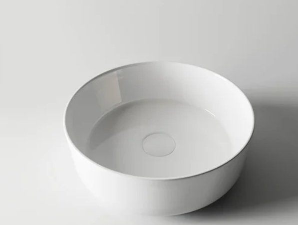 Раковина Ceramicanova CN5001 накладная круглая 36, санфарфор купить,109848