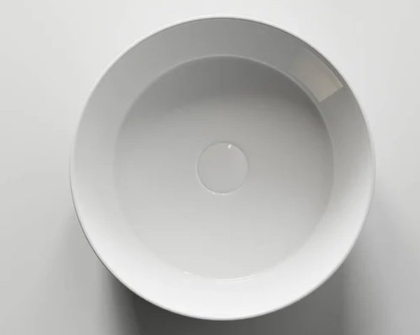Раковина Ceramicanova CN5001 накладная круглая 36, санфарфор