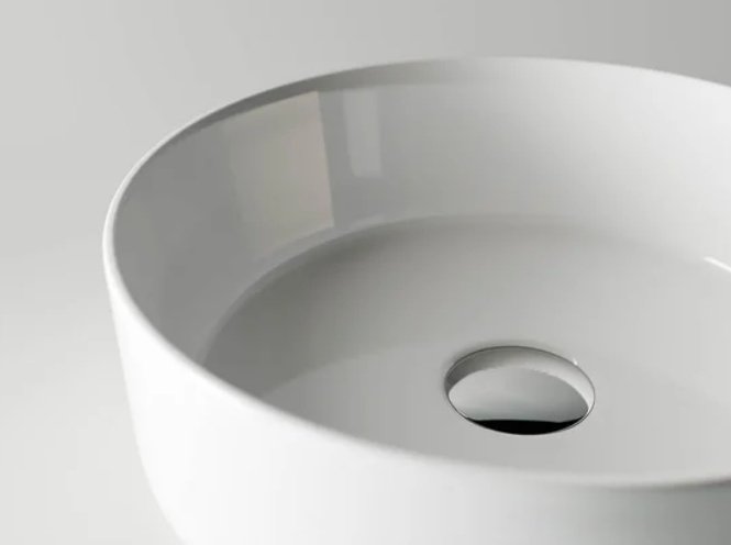 Раковина Ceramicanova CN5001 накладная круглая 36, санфарфор