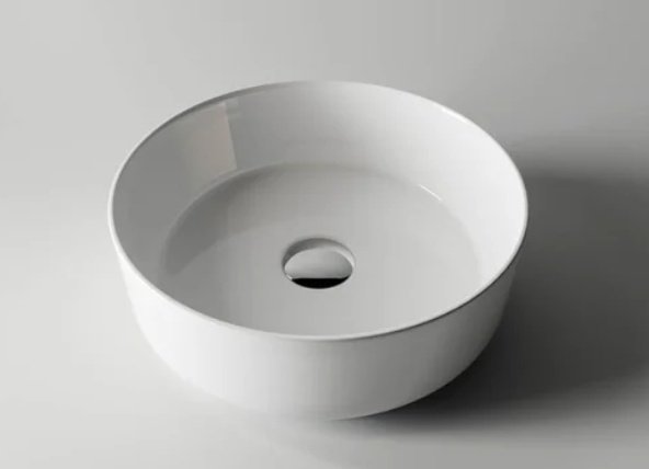 Раковина Ceramicanova CN5001 накладная круглая 36, санфарфор