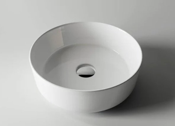 Раковина Ceramicanova CN5001 накладная круглая 36, санфарфор купить,109848