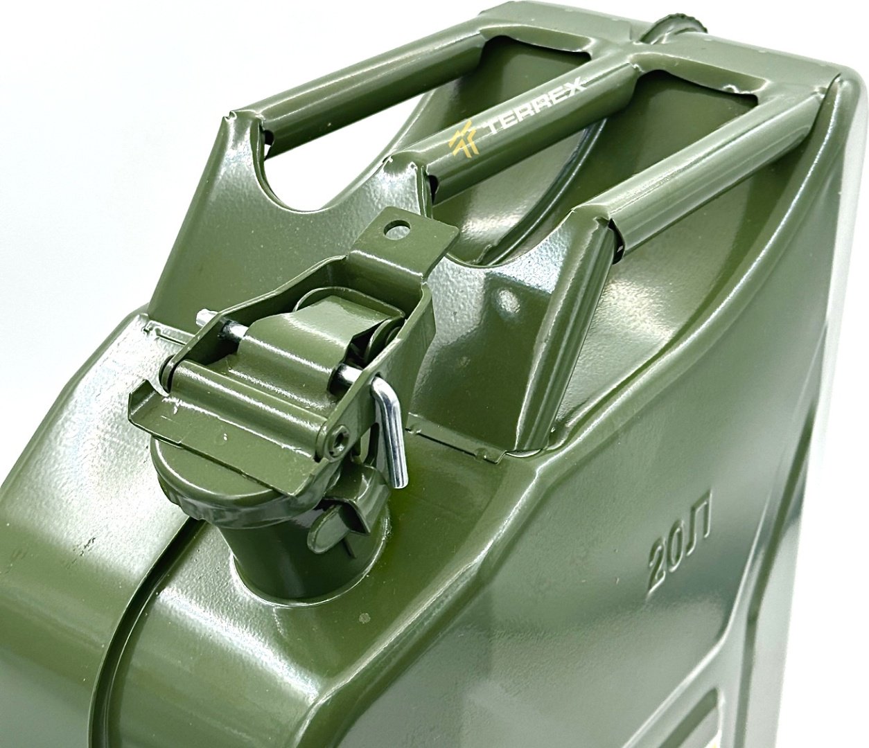 Канистра вертикальная TERREX TK-20L зеленая 20