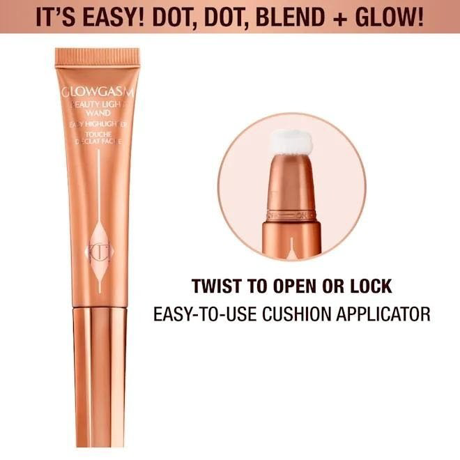 Charlotte Tilbury Glowgasm Beauty Light Wand румяна Peachgasm купить,NaN